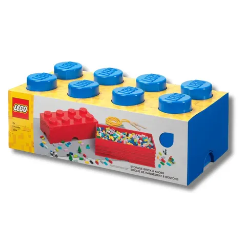 LEGO Storage Brick 8 Stud - Blue – image 3