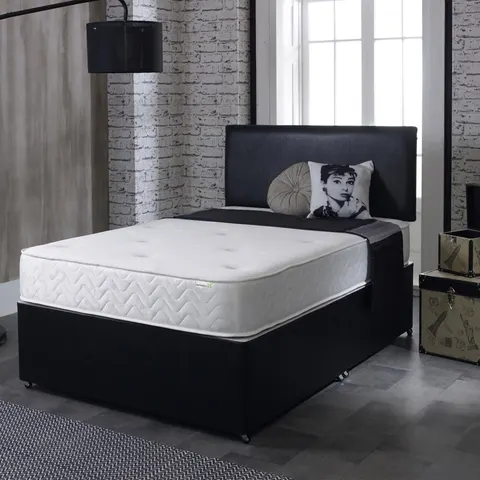 Starlight Beds Spring & Memory Foam Mattress with a Cooltouch Cover - 4ft Small Double Mattress (120cm x 190cm) – image 2