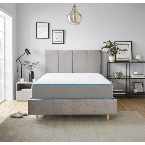 Cielo Open Coil Spring Memory Foam Deep Quilted Sprung Mattress - 2ft6 Small Single Mattress (75cm x 190cm) – image 2