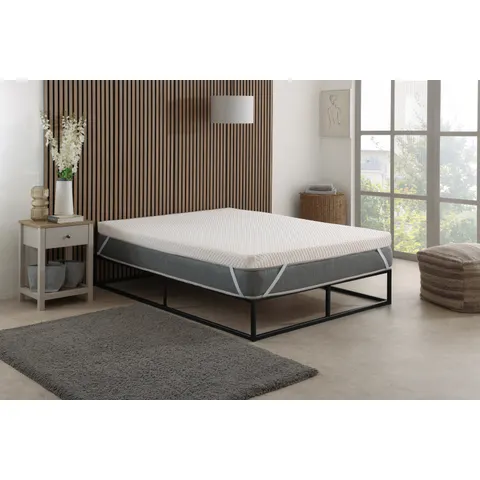 Memory Foam Topper with Luxury Bubble Stretch Zip Cover - 1", 2" and 3" Deep - 2ft6 Small Single (75cm x 190cm) / 2" Deep – image 2