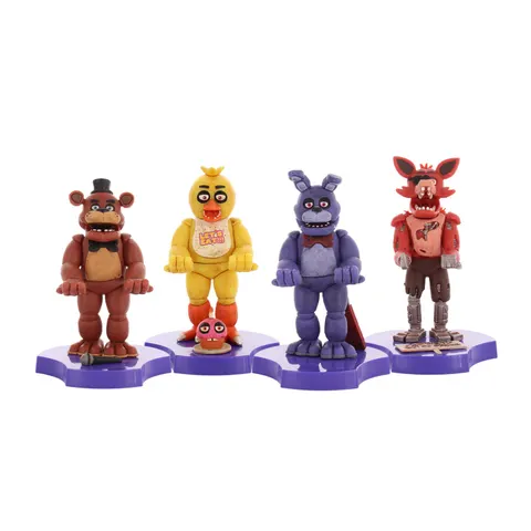 Cable Guys FNAF Mini Cable Guys Phone Stand 4 Pack – image 2