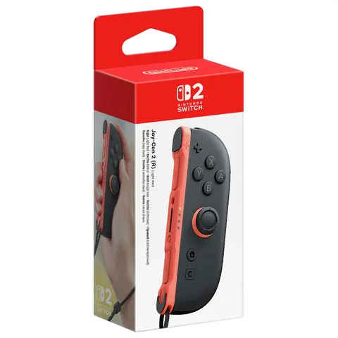 Nintendo Switch 2 Joy-Con 2 (R) Controller - Light Red – image 2