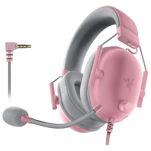 Razer BlackShark V2 X Wired Console Gaming Headset - Pink – image 4