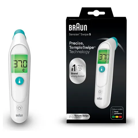 Braun BST200 TempleSwipe Forehead Thermometer – image 3
