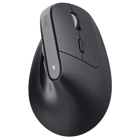 Trust Bayo+ Ergonomic Multi-Device Wireless Mouse - Black – image 2