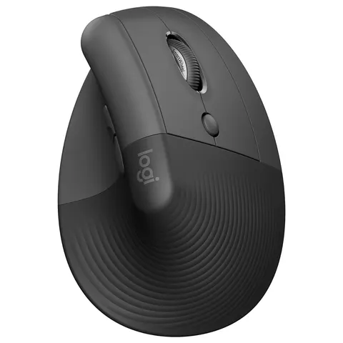 Logitech Lift Vertical Ergonomic Mouse - Graphite – Black – image 3