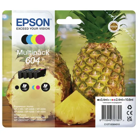 Epson Multipack 4-colours 604 Ink – Black – image 3
