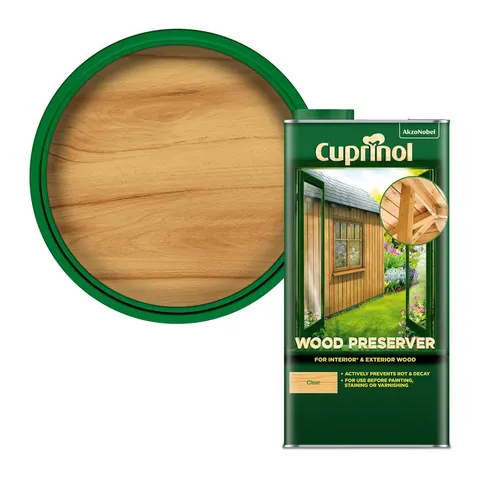 Cuprinol Wood Preserver Clear - 5L – Clear 5L – image 2
