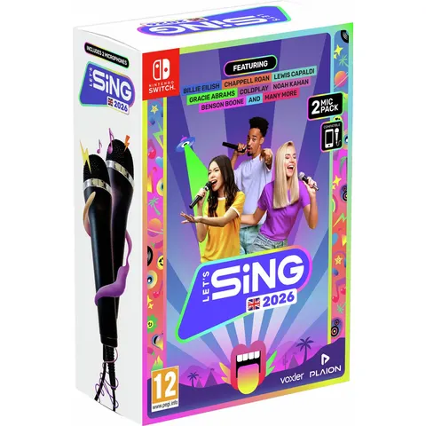 Let's Sing 2026 2-Mic Nintendo Switch Game – image 2