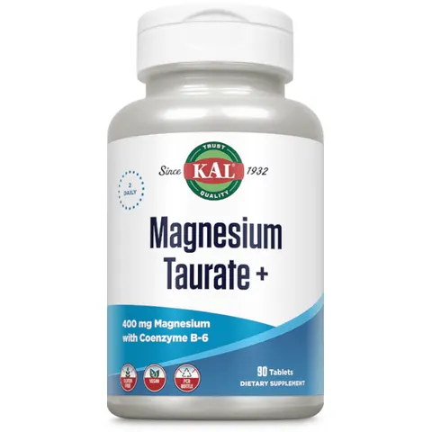 Solaray magnesium taurate+b6 90comp. – imagen 4