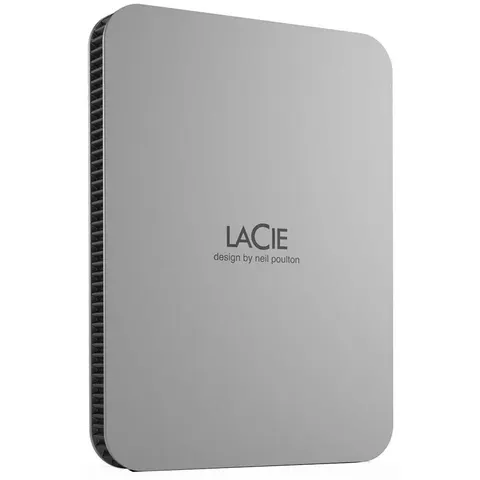 LaCie 1TB USB-C Mobile Hard Drive - Silver – image 3