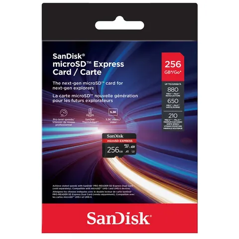 SanDisk Express 256 GB MicroSDXC UHS-I – image 3