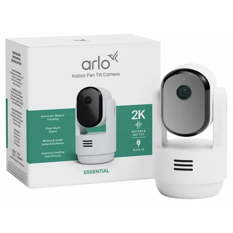 Arlo Essential 3 Pan-Tilt 2K Plug-In Indoor Security Camera – image 2