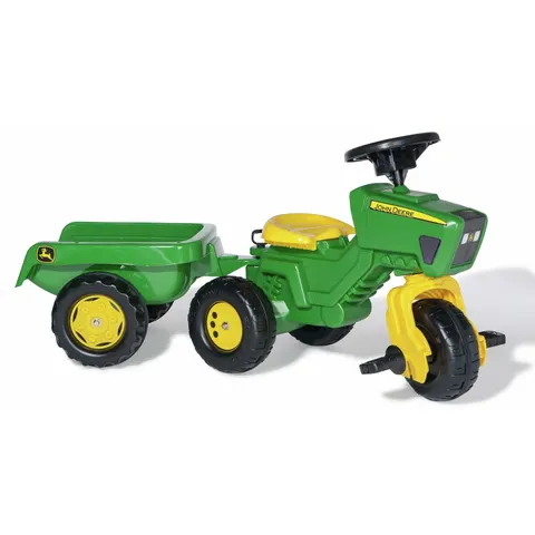 John Deere Tractor With Trailer – image 3