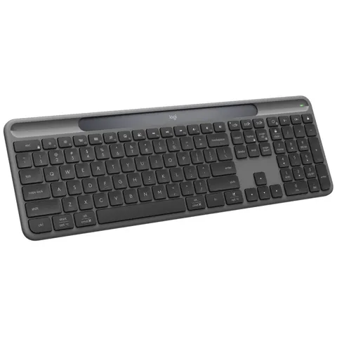 Logitech Signature Slim Solar+ Wireless Keyboard - Graphite – image 2