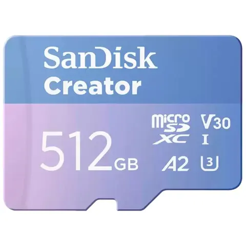 SanDisk Creator 190MBs microSD UHS-I Memory Card - 512GB – image 2