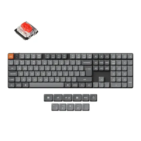 Keychron K5 Max Wireless Mechanical Keyboard - Black – image 2