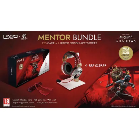 Lexip X Ubisoft Assassin's Creed Shadows PS5 Mentor Bundle – image 4