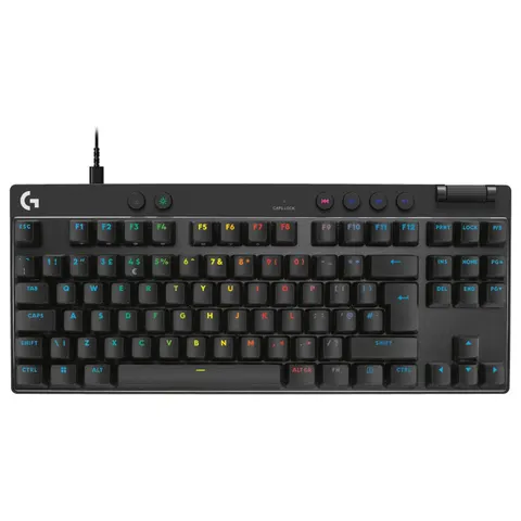 Logitech Pro X TKL RAPID Wired Gaming Keyboard - Black – image 2