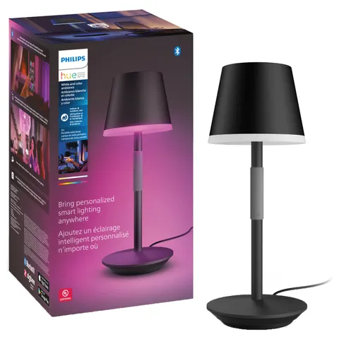Philips Hue Go Portable Smart Table Lamp - Black – image 2