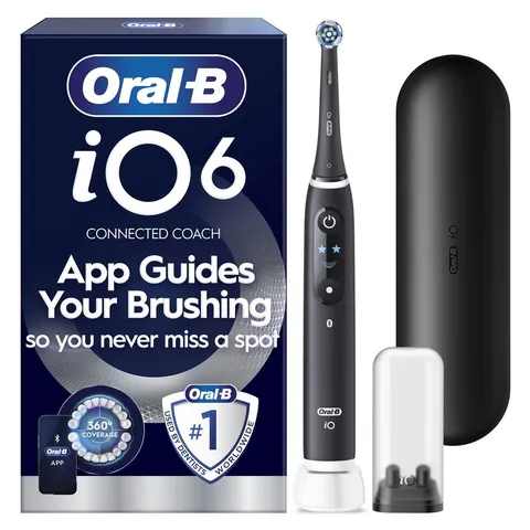 Oral-B iO6 Black Electric Toothbrush – image 3