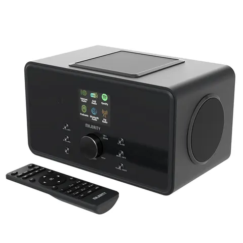 Majority Bard Wireless Speakers DAB+/FM Radio - Black – image 2