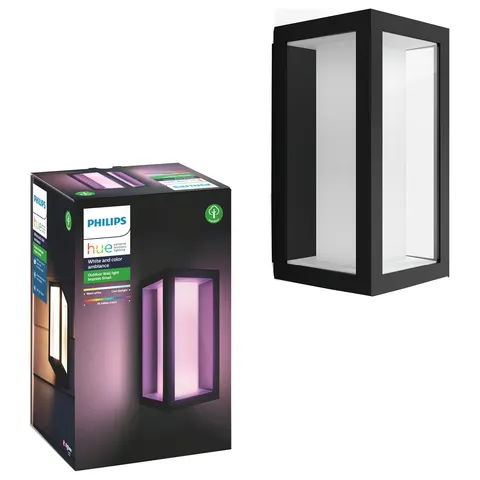 Philips Hue Impress Small Outdoor Wall Light - Black – image 2