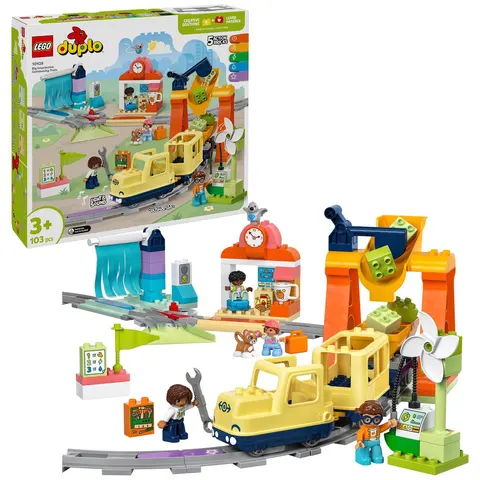 LEGO DUPLO Big Interactive Community Toy Train Set 10428 – image 2