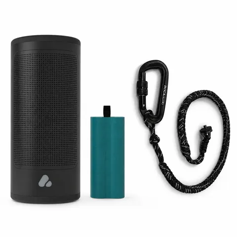 POCA Audio PINE Beat Starter Portable Bluetooth Speaker, Waterproof – Black – image 2