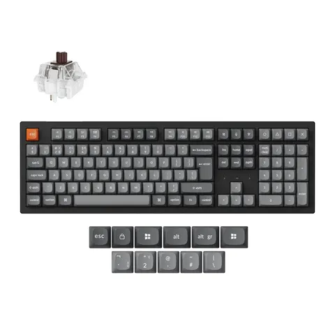 Keychron K10 Max QMK Wireless Mechanical Keyboard - Black – image 2