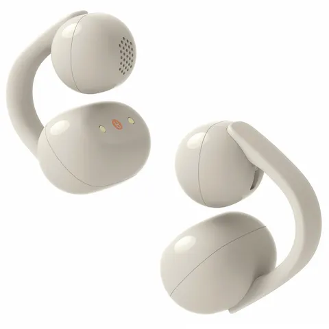 Sony Linkbuds Clip Open Earbuds - Greige – Beige – image 2