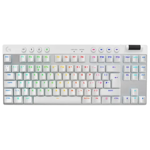 Logitech PRO X TKL Wireless Gaming Keyboard - White – image 3