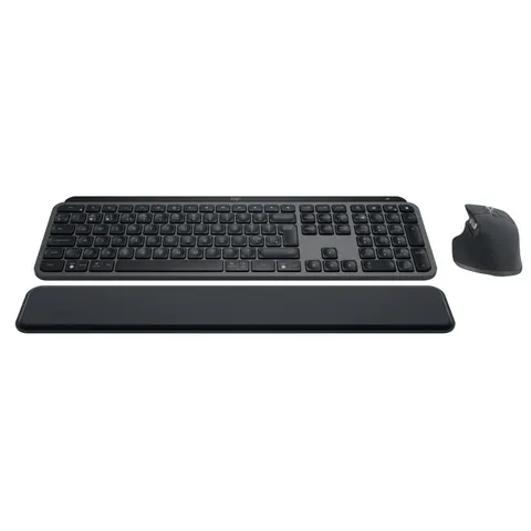 Logitech MX Keys S 8000 DPI Wireless Keyboard & Mouse Set - Black – Graphite – image 2