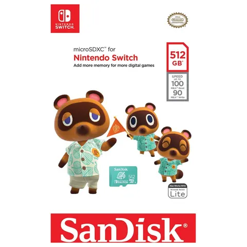 SanDisk 100MBs MicroSDXC Card for Nintendo Switch - 512GB – image 3