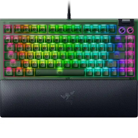 Razer BlackWidow V4 75 Wired Keyboard - Green – image 3