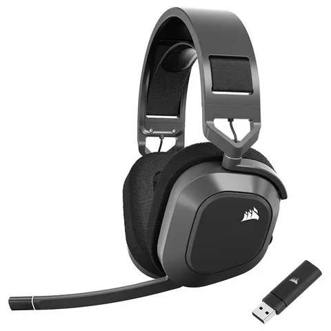 Corsair HS80 MAX PS5, PS4, PC Wireless Gaming Headset - Grey – image 2