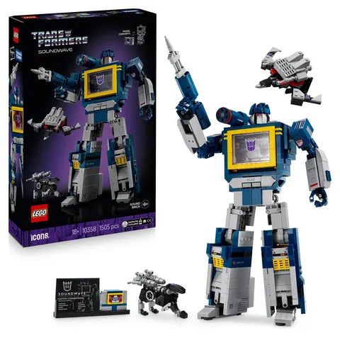 LEGO Icons Transformers: Soundwave Model – image 2