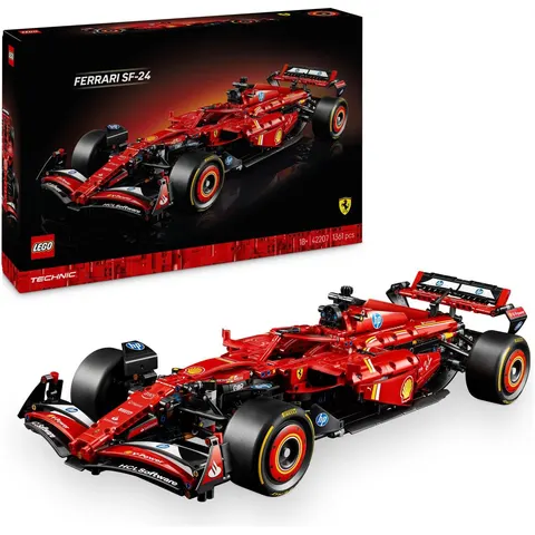 LEGO Technic Ferrari SF-24 F1 Car Model – image 4