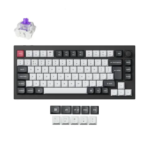 Keychron Q1 Wireless Mechanical Keyboard - Black – image 2