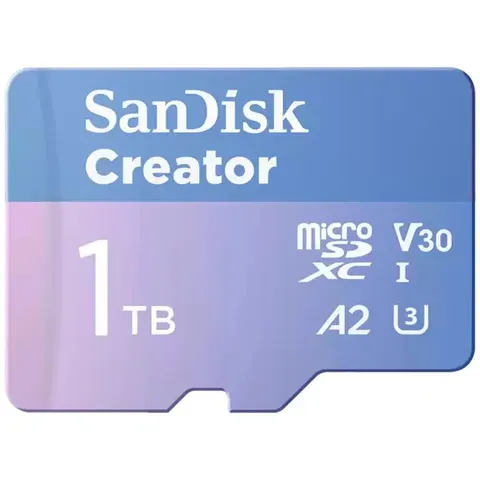 SanDisk Creator 190MBs microSD UHS-I Memory Card - 1TB – image 2