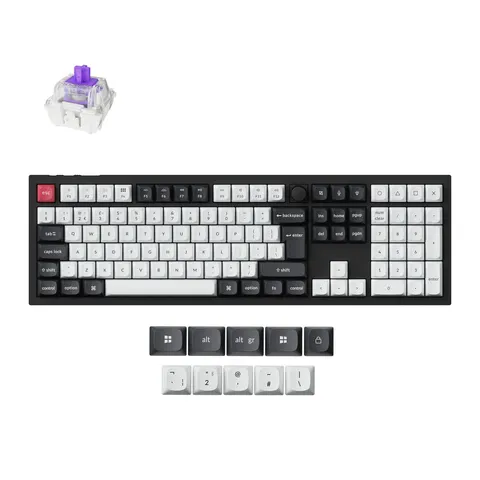 Keychron Q6 HE QMK Wireless Custom Keyboard - Black – image 2