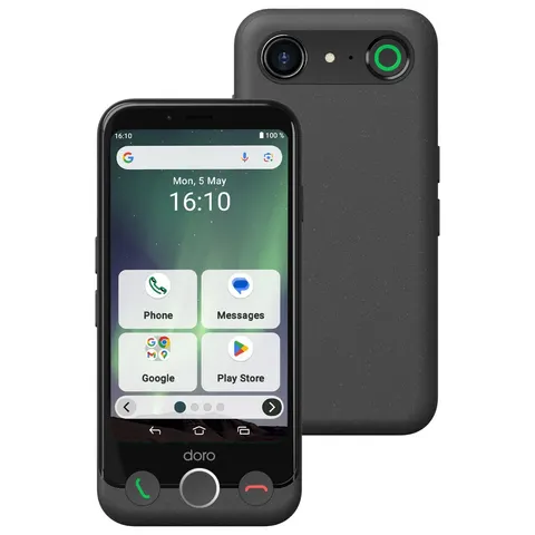 SIM Free Doro Aurora A10 64GB Mobile Phone - Graphite – image 3