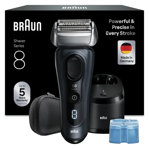 Braun 8663CC Clean & Charge Shaver – image 2