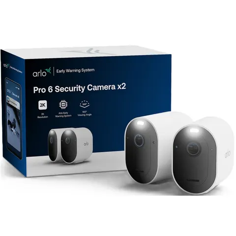 Arlo Pro 6 2K HDR Security Camera - Pack of 2 – image 2