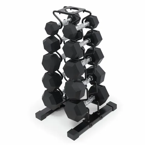 Marcy DBR150 Dumbbell Set 68kg & Rack – image 2