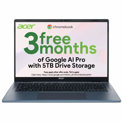 Acer Chromebook 14in MediaTek 4 – Blue – image 2