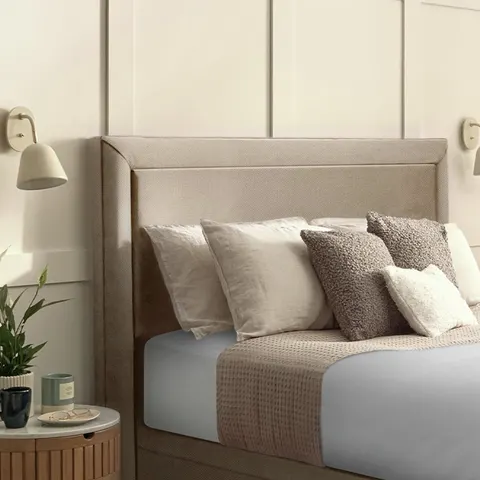 Palermo Floor Standing Headboard – Sandstone – 023836 – image 2