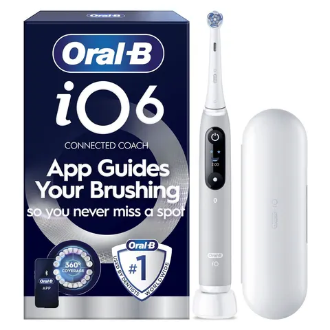 Oral-B iO 6 Grey Electric Toothbrush – image 4