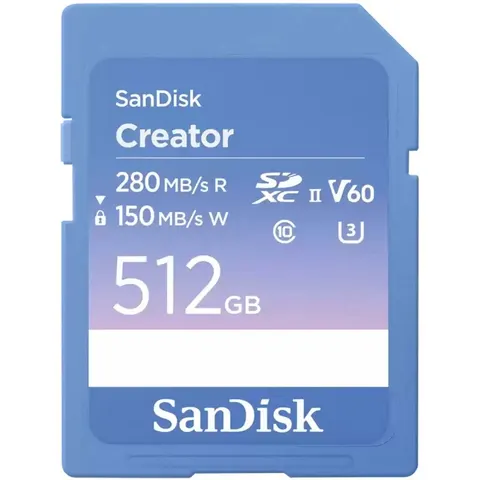 SanDisk Creator 512 GB SDXC UHS-II Class 10 – image 2