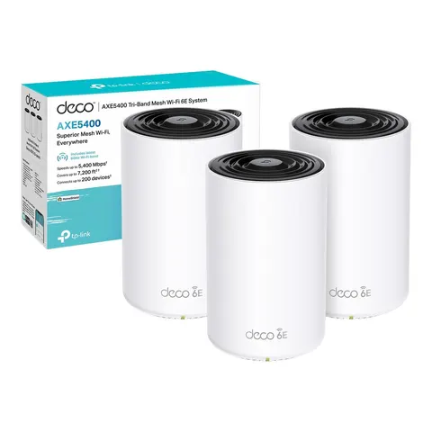 TP-Link AXE5400 Tri-Band Mesh Wi-Fi 6E System. 3-Pack – image 2